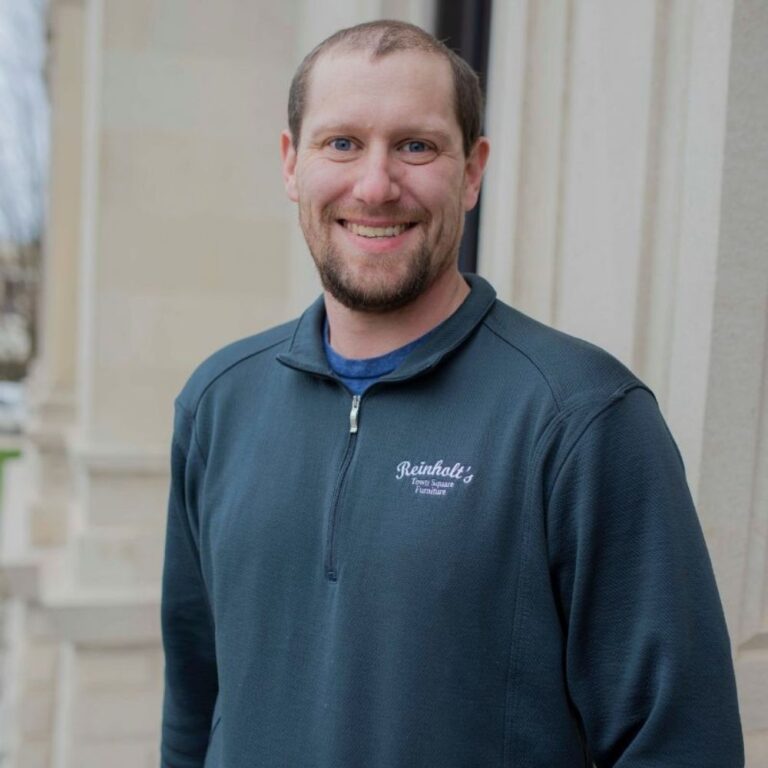 Nick Johnson, delivery team member at Reinholt's Furniture & Mattresses