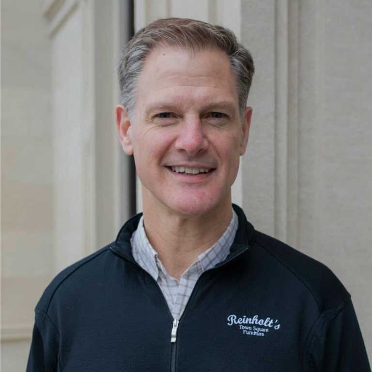 Brent Reinholt, third generation owner of Reinholt's Furniture & Mattresses