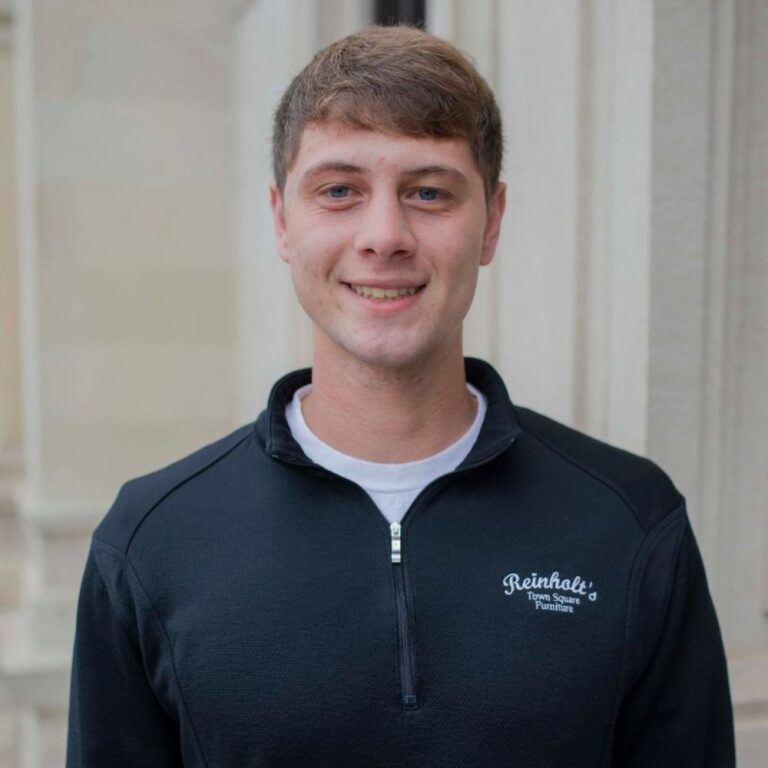 Garrett Reinholt, sale associate at Reinholt's Furniture & Mattresses - Columbia City