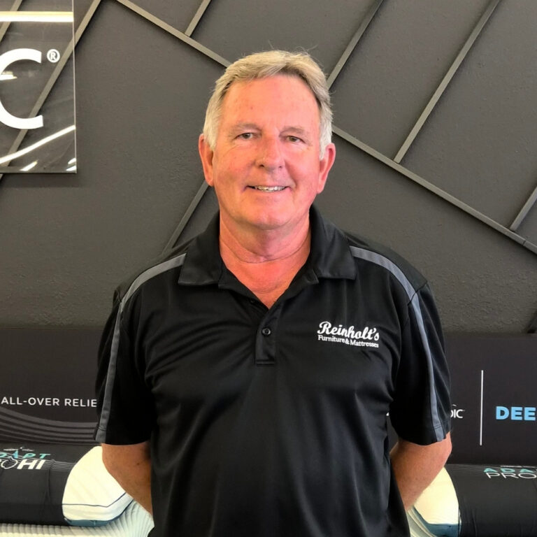 Pat Ball, member of the Reinholt's Furniture & Mattresses team