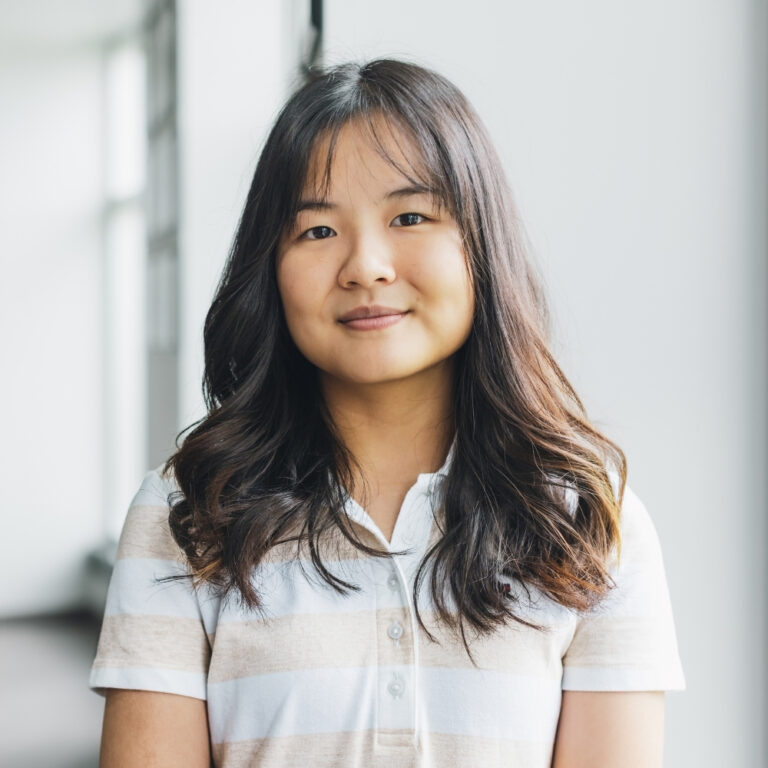 Amornrat Kiatkamonmal (Bam), a digital marketing strategist contractor at Reinholt's Furniture & Mattresses store.